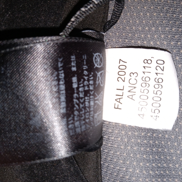 Vintage The North Face Windwall 2007 Black Insulated Fleece Vest Large - Picture 7 of 9